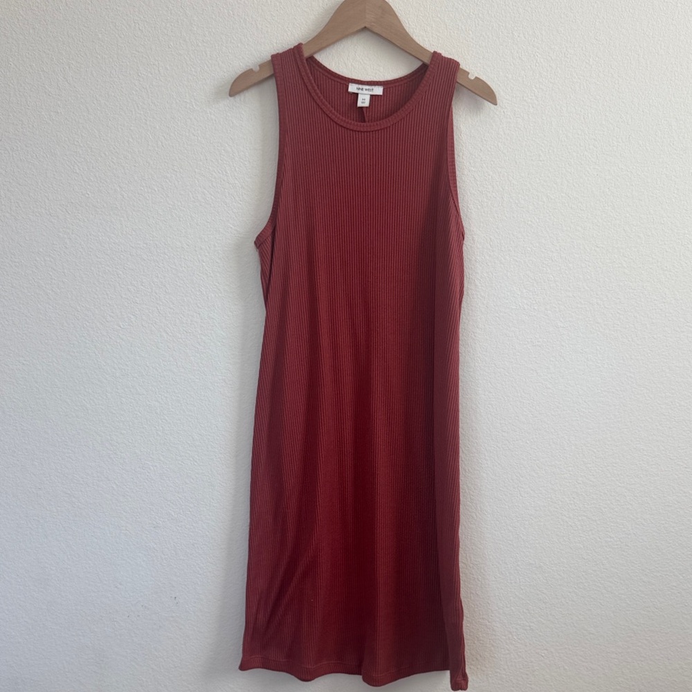 Nine West Ribbed Dress SZ M